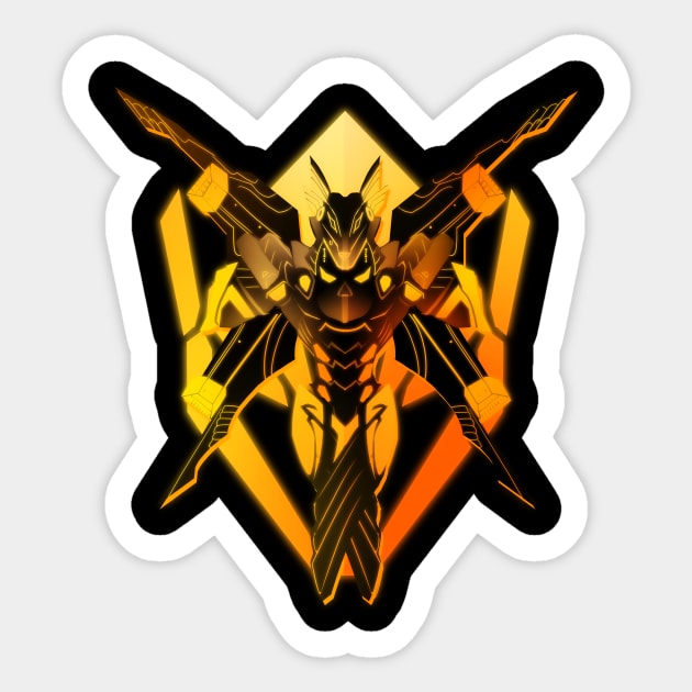 Anubis Pharah Sticker by Ilona